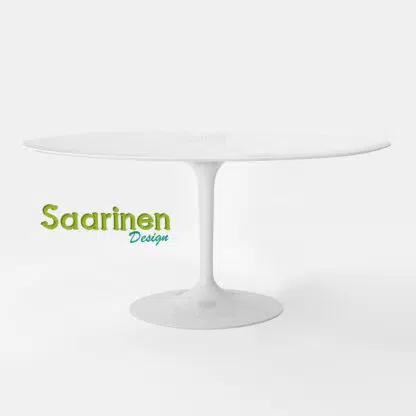 Saarinen Oval Branco Prime